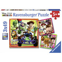 Ravensburger 3x49pc Disney Toy Story History Jigsaw Puzzle