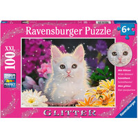 Ravensburger 100pc Glitter Cat Jigsaw Puzzle