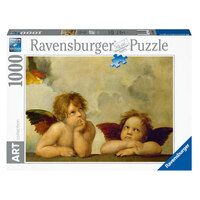 Ravensburger Putti Detail Sistine Madonna 1000pc Jigsaw Puzzle