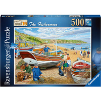 Ravensburger - 500pc The Fisherman Jigsaw Puzzle 16414-1