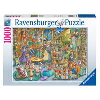 Ravensburger - 1000pc Midnight at the Library Jigsaw Puzzle 16455-4