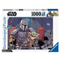 Ravensburger Star Wars: The Mandalorian 1000pc Jigsaw Puzzle