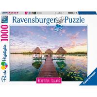 Ravensburger Beautiful Islands Tropical View 1000pc Jigsaw Puzzle