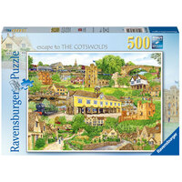 Ravensburger Escape to the Cotswolds 500pc Jigsaw Puzzle