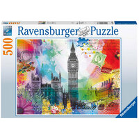 Ravensburger 500pc London Postcard Jigsaw Puzzle