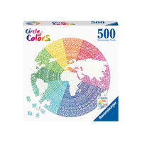 Ravensburger 500pc Circle of Colors Mandala Jigsaw Puzzle