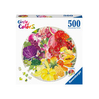 Ravensburger 500pc Circle of Colors Fruits & Vegetables Jigsaw Puzzle