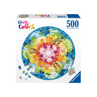 Ravensburger 500pc Circle of Colors Ice Cream Jigsaw Puzzle