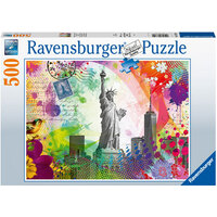 Ravensburger 500pc New York Postcard Jigsaw Puzzle