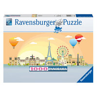 Ravensburger 1000pc A Day in Paris Jigsaw Puzzle