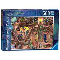 Ravensburger 500pc Ludicrous Library Jigsaw Puzzle