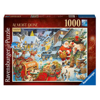 Ravensburger 1000pc Christmas No.27 Almost Done Jigsaw Puzzle