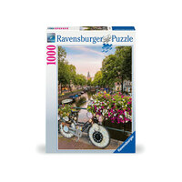 Ravensburger 1000pc Bicycle Amsterdam Jigsaw Puzzle