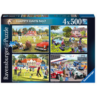 Ravensburger 4x500pc Favorite Pastimes Jigsaw Puzzle