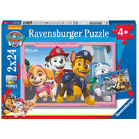 Ravensburger 2x24pc Paw Patrol Dog Heroes Jigsaw Puzzle