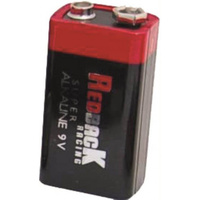 Redback Alkaline Battery 9V Single