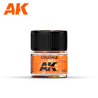 AK Interactive Real Colors: Orange Acrylic Lacquer Paint 10ml [RC009]