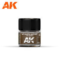 AK Interactive Real Colors: No.5 Earth Brown  FS 30099  Acrylic Lacquer Paint 10ml [RC029]