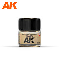 AK Interactive Real Colors: Russian Greyish Yellow Acrylic Lacquer Paint 10ml [RC099]