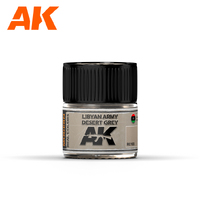 AK Interactive Real Colors: Libyan Army Desert Grey Acrylic Lacquer Paint 10ml [RC103]