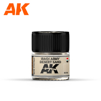 AK Interactive Real Colors: Iraqi Army Desert Sand Acrylic Lacquer Paint 10ml [RC104]