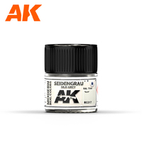 AK Interactive Real Colors: Seidengrau-Silk Grey RAL 7044 Acrylic Lacquer Paint 10ml [RC217]