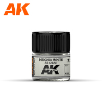 AK Interactive Real Colors: Insignia White FS 17875 Acrylic Lacquer Paint 10ml [RC222]