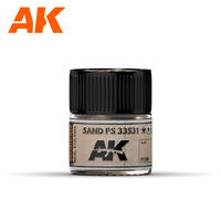 AK Interactive Real Colors: Sand FS 33531 Acrylic Lacquer Paint 10ml [RC226]