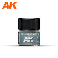 AK Interactive Real Colors: M-485 Blue Grey Acrylic Lacquer Paint 10ml [RC256]