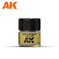 AK Interactive Real Colors: Zinc Chromate Yellow Acrylic Lacquer Paint 10ml [RC263]