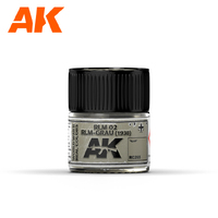 AK Interactive Real Colors: RLM 02 RLM-GRAU (1938) Acrylic Lacquer Paint 10ml [RC265]