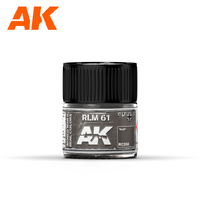 AK Interactive Real Colors: RLM 61 / RAL 8019 Acrylic Lacquer Paint 10ml [RC268]