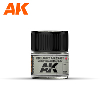 AK Interactive Real Colors: RAF Light Aircraft Grey BS381C/627 - Acrylic Lacquer Paint 10ml [RC298]