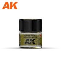 AK Interactive Real Colors: Ki Midori Iro (Yellow-Green) Acrylic Lacquer Paint 10ml [RC333]