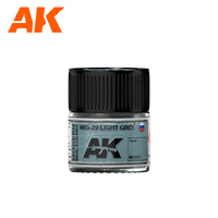 AK Interactive Real Colors: MIG-29 Light Grey Acrylic Lacquer Paint 10ml [RC337]