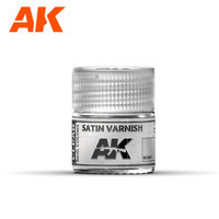 AK Interactive Real Colors: Satin Varnish Acrylic Lacquer Paint 10ml [RC501]