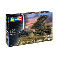 Revell 1/35 BM-13-16 on W.O.T. 8 Chassis Plastic Model Kit