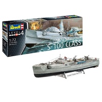 Revell 1/72 German Fast Attack Craft S-100 - 05162 Plastic Model Kit