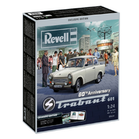 Revell 1/24 Trabant 601 60th Anniversary "Exclusive Edition" Plastic Model Kit