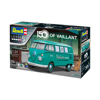 Revell 1/24 Geschenkset 150 years of Vaillant VW T1 Bus Plastic Model Kit