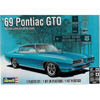 Revell 1/24 69 Pontiac GTO "The Judge" 2N1 Plastic Model Kit [14530]