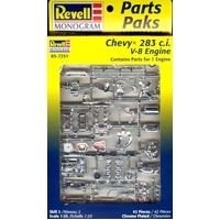 Revell 1/25 Chevy 283 c.i. V-8 Engine Plastic Model Kit