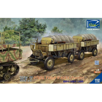 Riich Models RV35041 1/35 German Hf.7 steel field wagen (trailer)