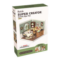 Rolife Diy Plastic Superstore Sweet Sips Tea Room Kit