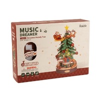 Rolife Music Box Christmas Melody Tree Wooden Model Kit