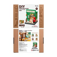 Rolife Diy Mini House Century Post Office Room Kit