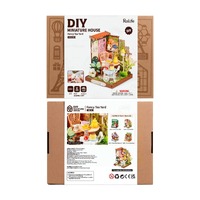 Rolife Diy Mini House Fancy Tea Yard Room Kit