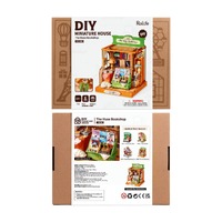 Rolife Diy Mini House Muse Bookshop Room Kit