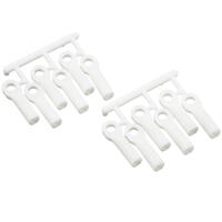 RPM Long Rod Ends - Dyeable White 80511