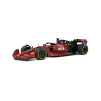 Solido 1/18 Black 2023 Alfa Romeo F1 Team X Boogie Art 2023 Diecast Car 